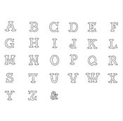 Extra Large Letters - M | Sugar &amp; Ice