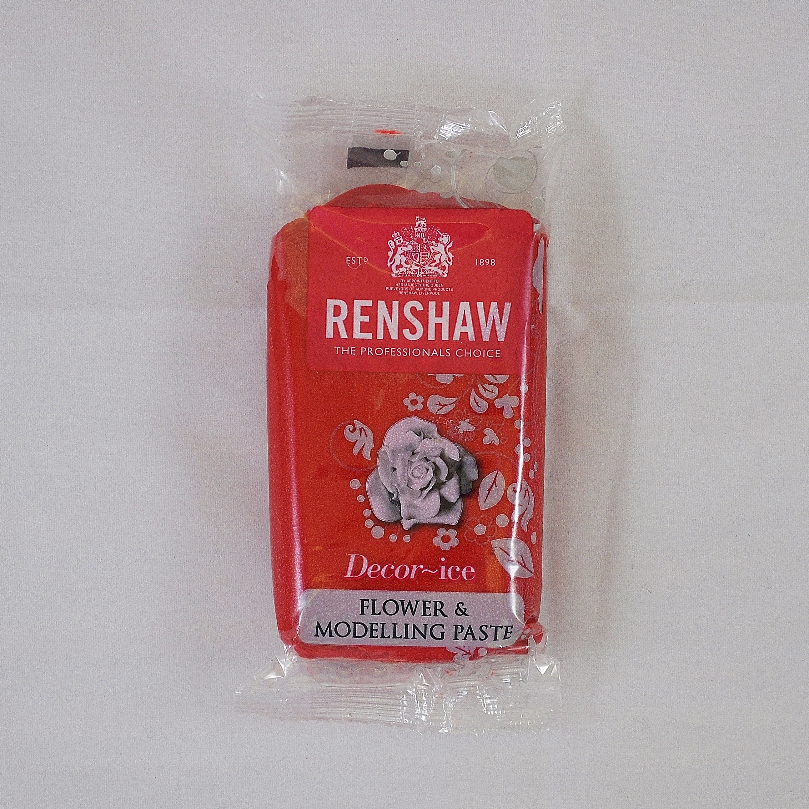 Flower & Modelling Paste Carnation Red 250g Sugar & Ice