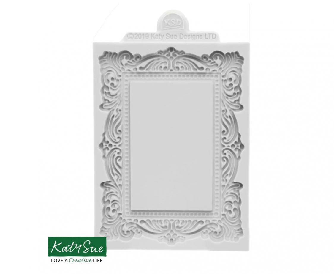 Katy Sue - Medium Vintage Frame Silicone Mould | Sugar & Ice