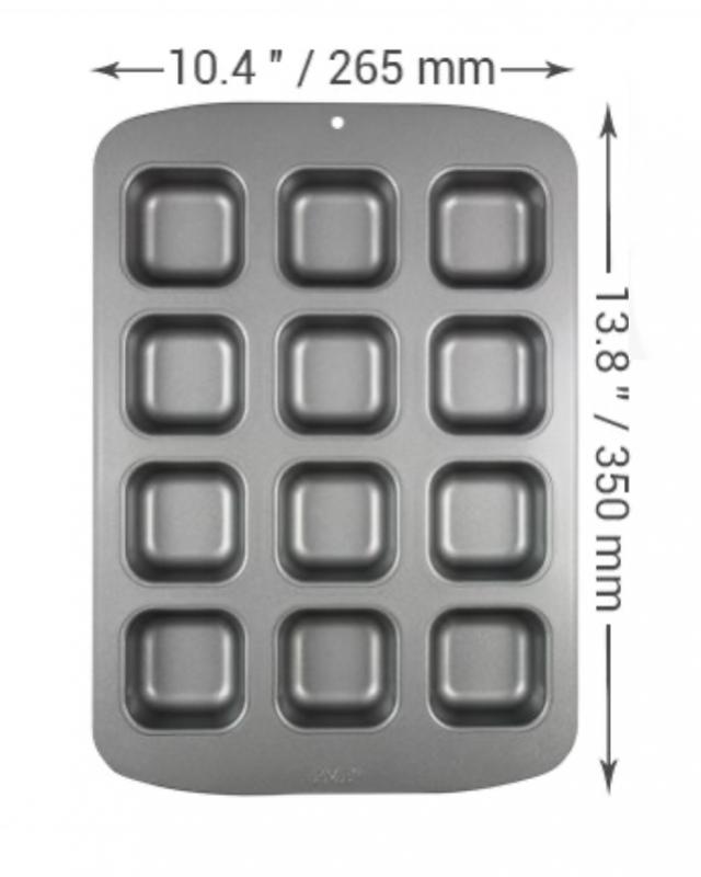 thumbnail image 2 of XZJMY Bun Pan,Muffin Pan,Mini Square Cake Pan,6 Cup Vietnam 2 of 10