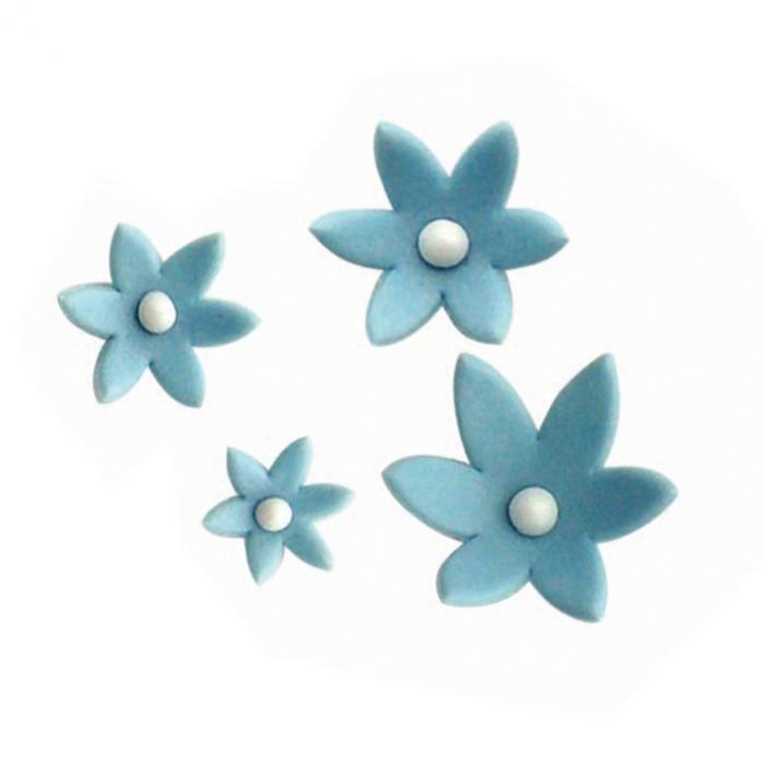 Six Petal Daisy - Set Of 4 | Sugar & Ice